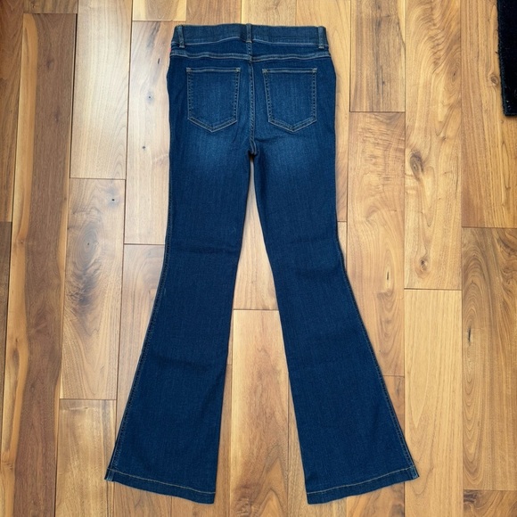 NWT Spanx pull-on flare jeans S petite in midnight shade - Picture 10 of 15